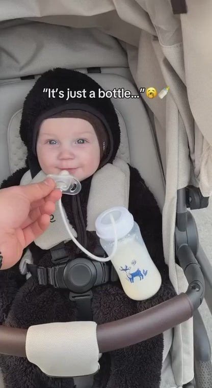 Hands Free Feeding Bottle