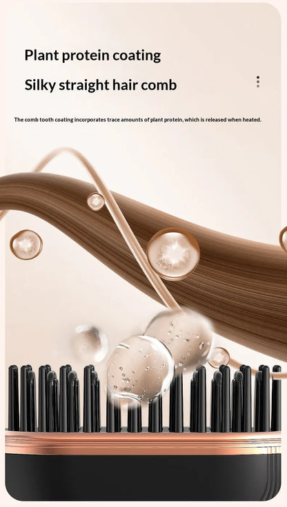 Mini portable hair straightener